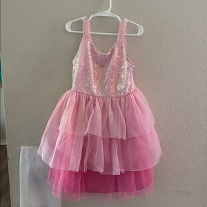 Zunie Pink Sequin Dress